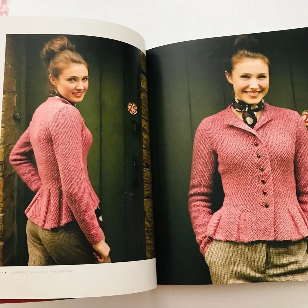 THROWN TOGETHER 16 Pieces by Kim Hargreaves Modern Knitting Pattern Booklet 2008
